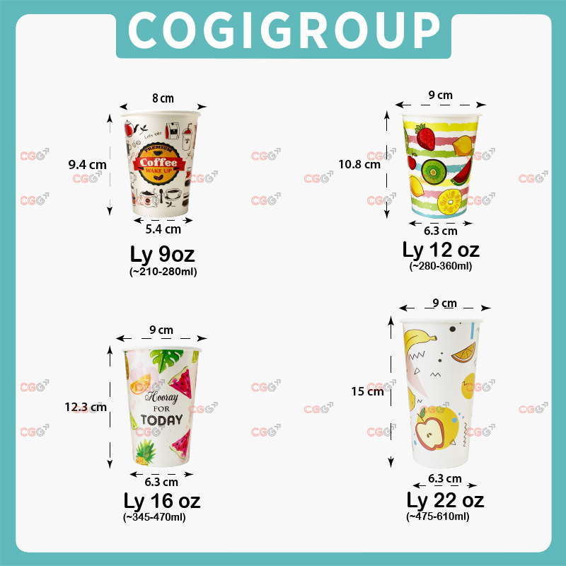 Ly in hình nhiều size